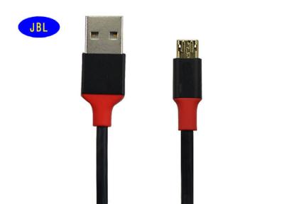 China Gold überzog umschaltbares USB-Verbindungsstück-Kabel rundes PVC-Jacke Soem/ODM zu verkaufen