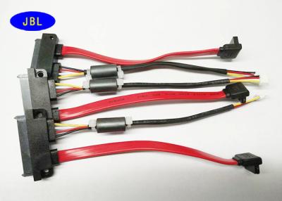 China 155MM SATA Erweiterungs-Kabel SATA 7 + 15P zu SATA7-/HSG4P-Stromkabel mit Magnet-Ring zu verkaufen