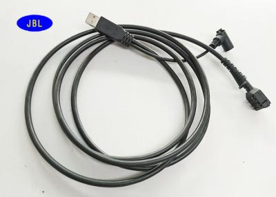 China USB a la certificación del ALCANCE del cordón 2 m RoHS del conector de la caja 14P + de la corriente continua en venta