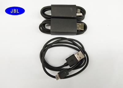 China transferencia de datos negra del cable de 800m m Smartphone USB/cable de carga del reversible del USB en venta