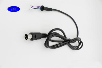 China 5P DIN Male Power Cord Push Rod Motor Matching Wire Medical Power Din Cord for sale