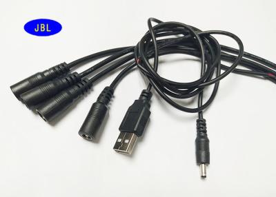 China Varón del cable de Verifone de la certificación del CCC al cordón de la corriente continua de la prenda impermeable USB de la hembra en venta