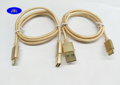 China Tipo trenzado de nylon cable del reversible USB 3,1 de la carga por USB de la sincronización de datos del cable de C en venta