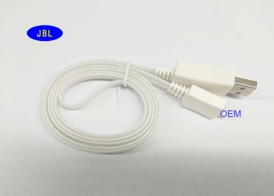 China Cable blanco de Smartphone USB del color del control de calidad del OEM para el dispositivo de Android, estándar de RoHS en venta