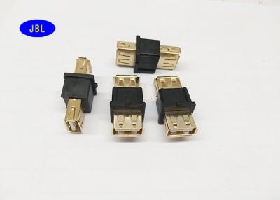 China High Speed Computer Adapter USB Female To Female Connector Golden Plating for sale