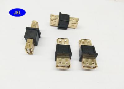 China Golden Plating Extension USB Cable Female To Female Connector High Speed for sale