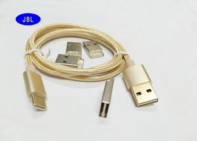 China Schreiben Sie C Aufladungskabel umschaltbares Mikro-USB-Kabel USBs mit USB 2,0 ein männliches Verbindungsstück zu verkaufen