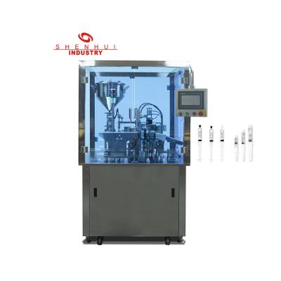 China High Efficiency Dust Cover Standard Flush Syringes Filling Machine for sale