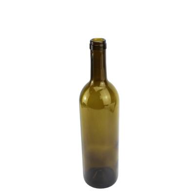 China Hot Sale 50ml 187ml 187.5ml 200ml 375ml 500ml 700ml 750ml Beverage Empty Glass Wine Bottle With Cork for sale