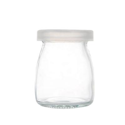 China Milk Wholesale Clear Glass Milk Beverage Bottles for sale