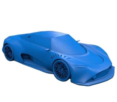 China Resin abs/ABS/PC/PP low cost creative cars in mold custom toy plastic molded model cars by 3D printers for sale