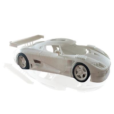 China Custom abs/ABS/PC/PP resin toy model cars by 3D printing machines 1:18 diecast model cars by plastic molded mold for sale