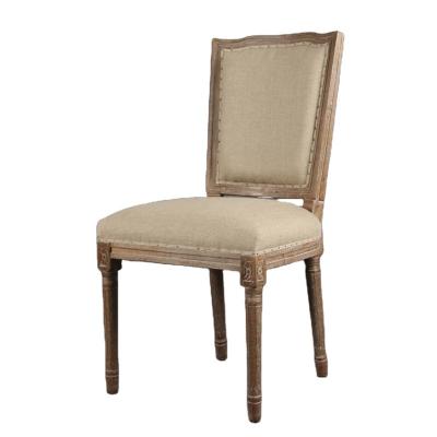 China Factory Price Adjustable Unfinished Wood Frames Oval Back (Height) Dining Chair for sale