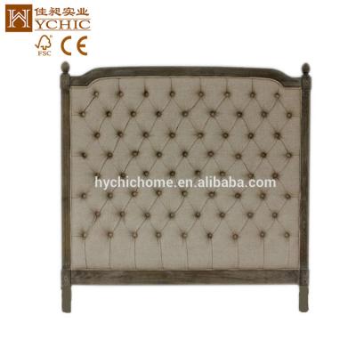 China Solid Wood Wholesale Products Adorned Headboard King Size Bed Room Furniture for sale