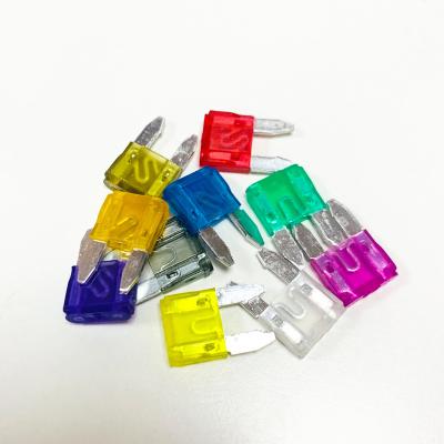 China 120Pcs Components Metal Car Fuse Electric Small Size Practical Blade Melts Standard Boat Truck Car SUV Automotive Replacement Fuses for sale