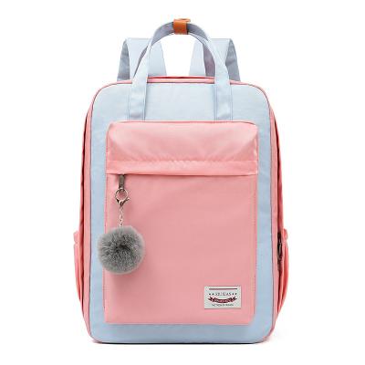 China New Wholesale Custom Oxford Waterproof Leisure Laptop Backpack Portable Ladies Travel Backpack for sale