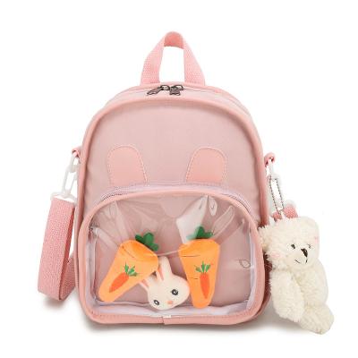 China New Manufacturer Design Fashion PVC Backpack Waterproof With Window Clear Custom Bag Designer Ita Cute Backpack AIE for sale