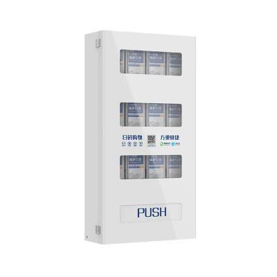 China 2022 SDK New Product Body Light And Slim Hanging Self Service Mask Vending Machine en venta