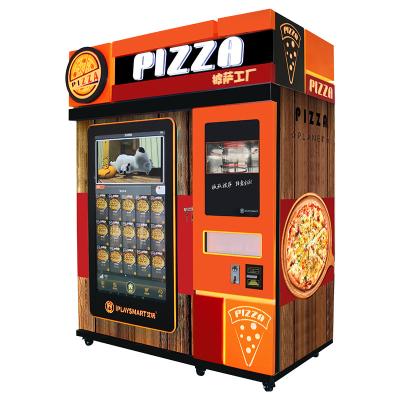 Cina SDK 2022 new design automatic pizza sandwich food cooking vending machine with 55 inch touch screen in vendita