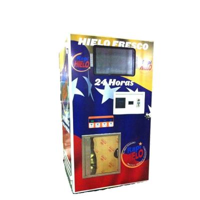 China SDK Ice Cube Ice Block Making Vending Machine For Sale Automatic Make Ice Bag Vending Machine en venta