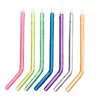 China Spectrum Air Water Dental Disposable Plastic Three Way Syringe Tips Spray Nozzle Tips, Pkt 250 Spectrum Color for sale