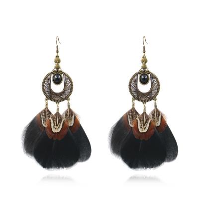 China BOHEMIA Products original dreamcatcher earrings hot selling style exotic earrings for sale