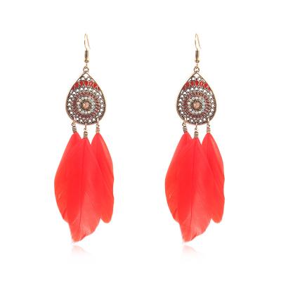 China New Fashion Earring Hot Sale Products BOHEMIA Drop Earrings Elegant Bohemian Women Jewelry for sale