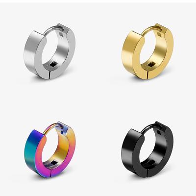 China New Designer FASHIONABLE Style Titanium Steel Men's Earring Stud Earrings Fashion Simple Wholesale for sale