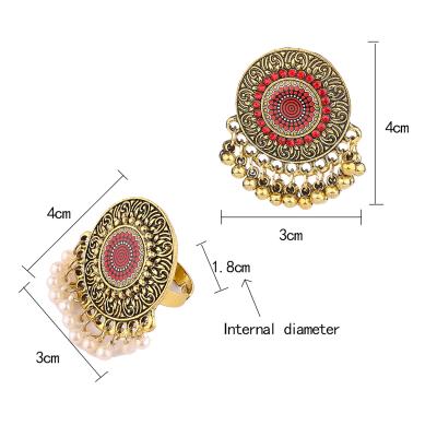 China BOHEMIA Manufacturer Directly Supply Bohemian Personality Overdone Earrings Ring Studs Earring Set for sale