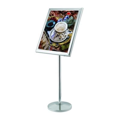 China Irion Poster Frame Advertising Display Metal Poster Display for sale