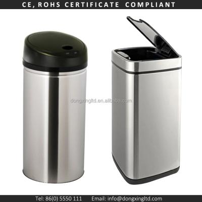 China Sustainable 25L Square Trash Sensor Contactless Waste Bin for sale