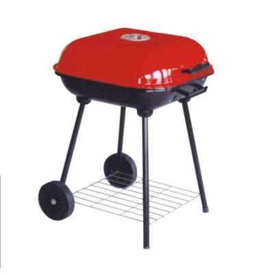 China Outdoor Adjustable Height Charcoal BBQ Grill Folding Portable BBQ Grills for sale