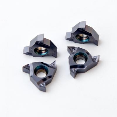 China Pressed Threading Turning Inserts Fengyi Customized AG60 16ER 16NR Lathe Tool Carbide Threading Turning Insert for sale