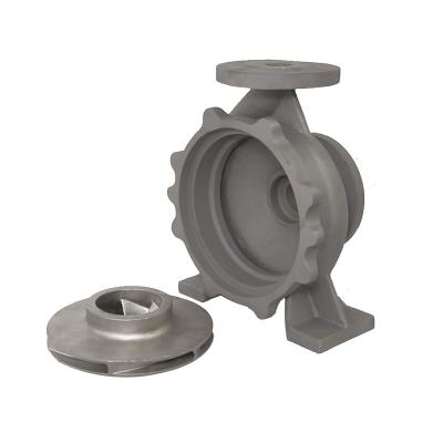 China Custom Seawater Corrosion Resistance OEM Investment Cast Various Stainless Steel Compressor Turbo Water Pump Impeller for sale