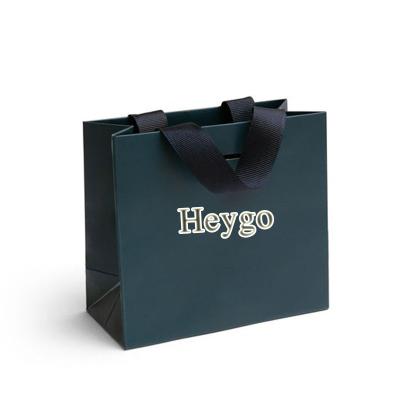 China Custom Luxury Recycled Materials OEM Gift Shopping Paper Bag With Your Own Logo for sale