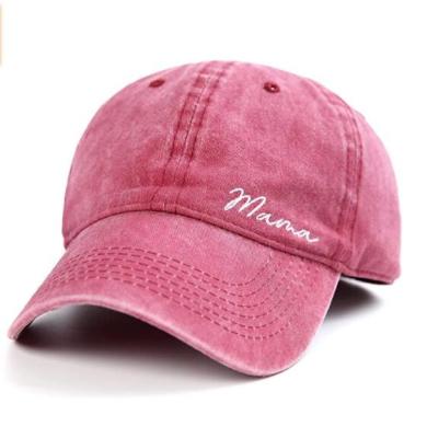 China 6-Panel Cool Hat Mum Hat, Mum Hat, Fun Mum Hats For Women for sale