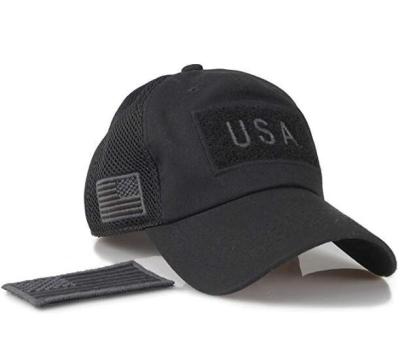 China Camouflage Built Trucker Operator Special Forces USA Flag Patch Tactical Baseball Cap COMMON for sale