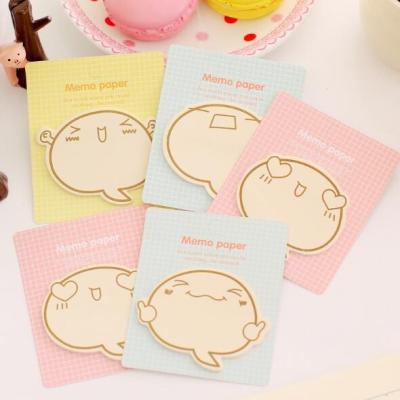 China Kawaii Self-adhesive Note Sticky Notes Note Sticker Notepad Paper Sticky Stationery 2021072705 for sale