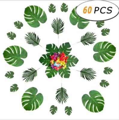 China Home/Event Artificial Green Set Leaves Factory Wholesale Running Plastic Pot Decoration Event Order Decoration for sale