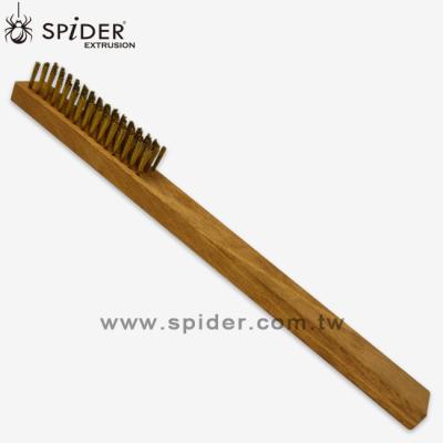 China Wood Handle Cleaning Copper Brass Wire Brush for Metal Surface Cleaning/Polishing for sale