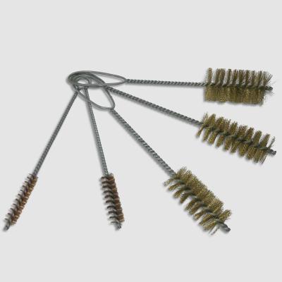 China Cleaning twist-in copper wire wire brush for plastic extrusion machine cleaning for sale