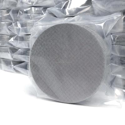 China Good Permeability High Filtration Capacity Pastel Mesh Filter Disc For Extrusion Machine for sale