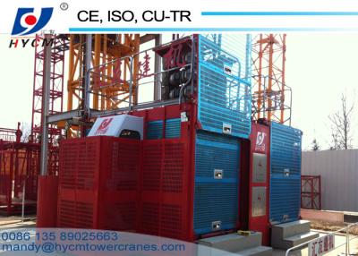 China SC100/100 Construction Material Hoist Hydraulic Passenger Lift Construction Site Lift for sale