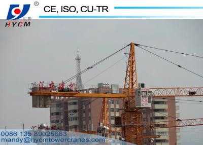 China QTZ250 Topkit Tower Crane TC7030 Grue Tour 12 ton with A.C. and Crane Cabin for sale