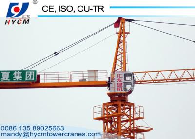 China Factory Price for TC5610 Topkit Self Erecting Tower Crane 6tons Load Capacity Top-slewing Type for sale