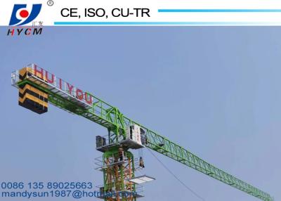 China 380V/60Hz Hydraulic Tower Crane 60m Arm Topless Types of Tower Crane 11.7m Counter Jib Electric Tower Crane for sale