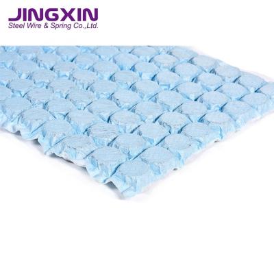 China Coil Jingxin Mattress Mini Pocket Spring Unit manufacturer 1.0-1.4-1.5mm Spring Wire Diameter mini Pocket spring for Furniture for sale