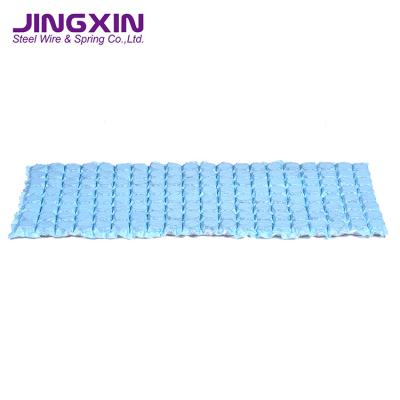 China Coil Household Cushion Pocket Springs Different Size Mini Coils Carbon Steel Wire Chair Pocket Spring for sale