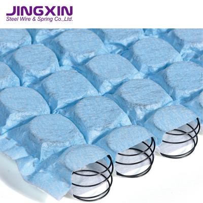 China Mini Pocket Spring Unit Manufacturer Carbon Steel Wire Material Pocket Spring/Coil Jingxin Mattress Mini Spring For Sofa for sale