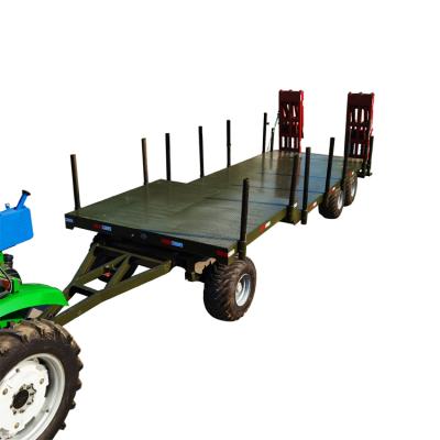 China Hotels atv flatbed trailer 32 feet 3 axles 6 wheels trailers for sale for sale